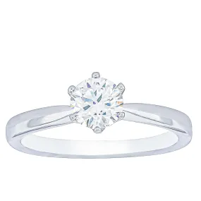 18ct White Gold .71ct Diamond Nova Ring