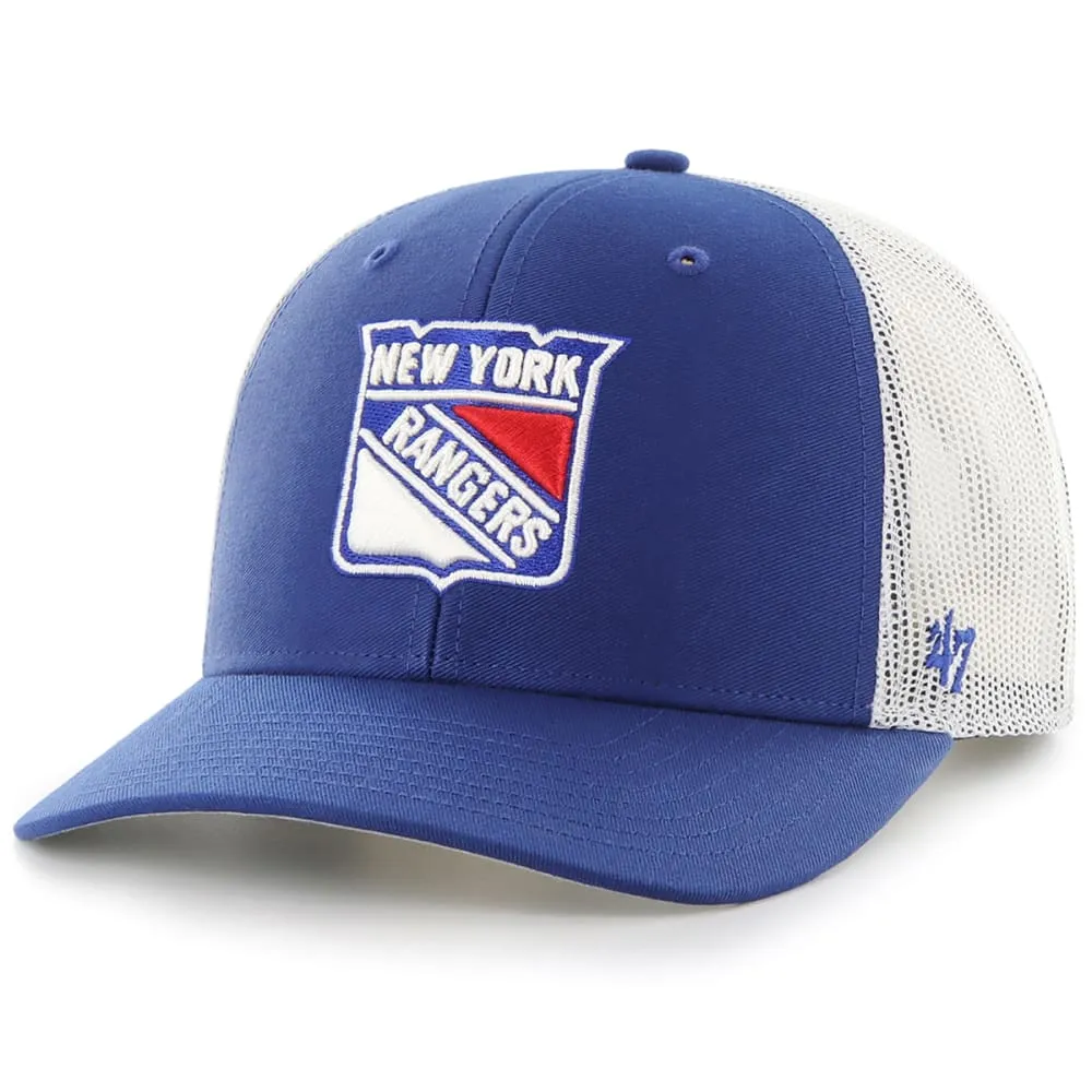 '47 Brand New York Rangers Royal Trucker Hat