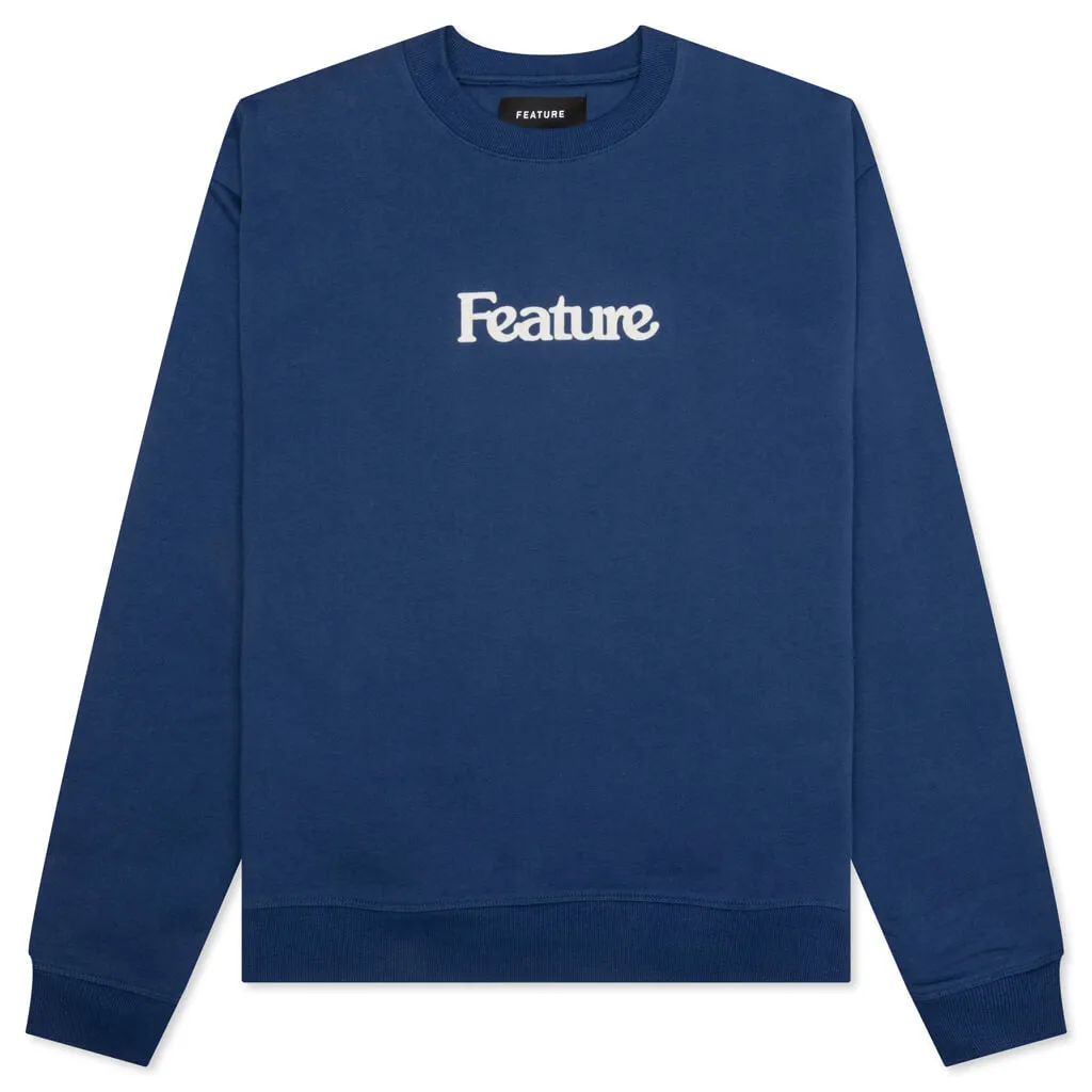 Academy Crewneck - Dazzling Blue/Glass Green