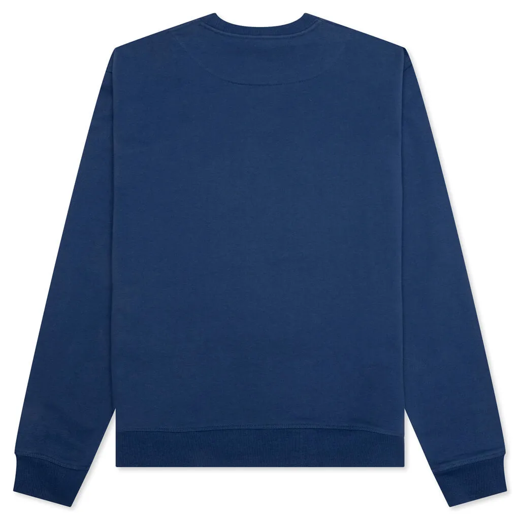 Academy Crewneck - Dazzling Blue/Glass Green