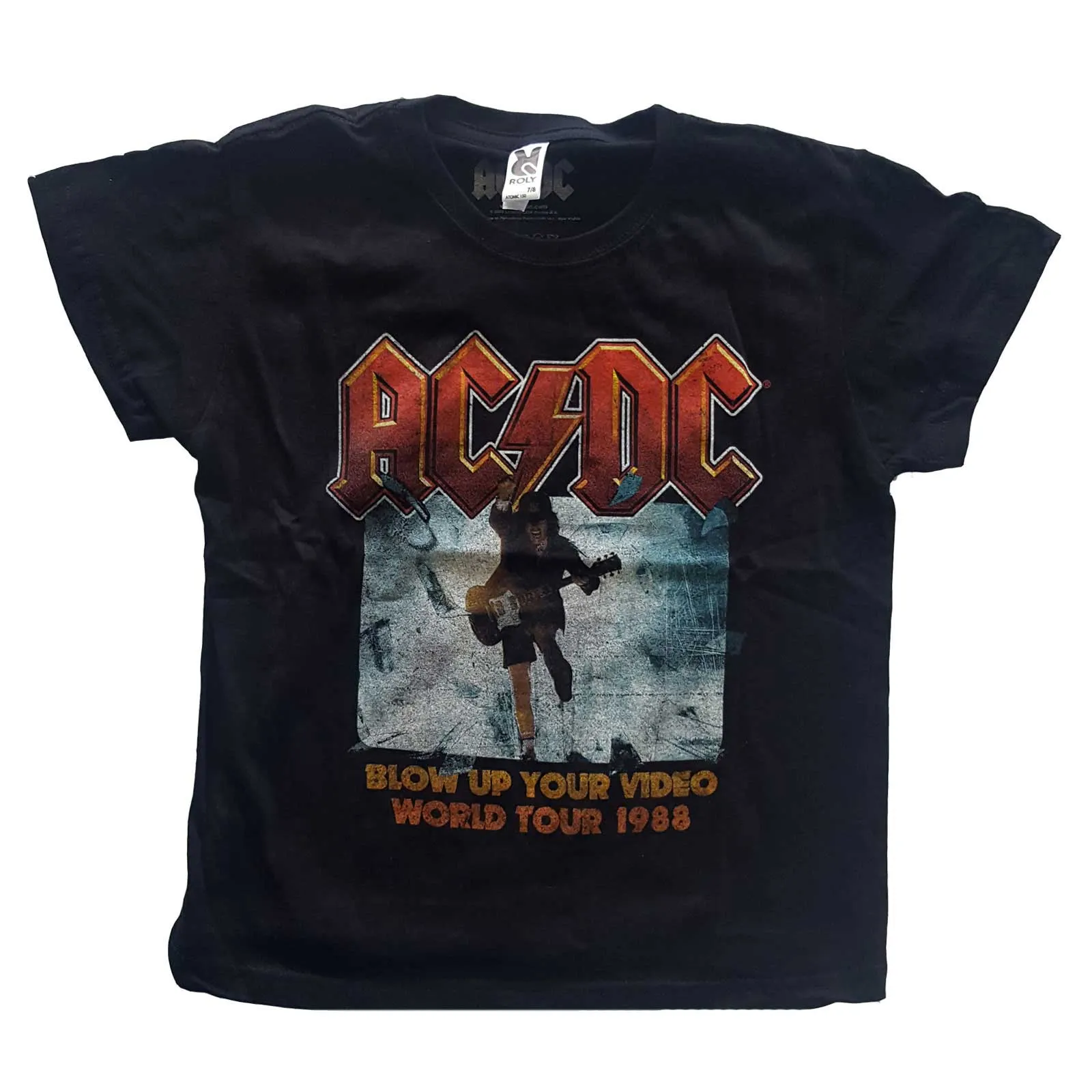 ACDC Blow Up Your Video Kids T-Shirt Black