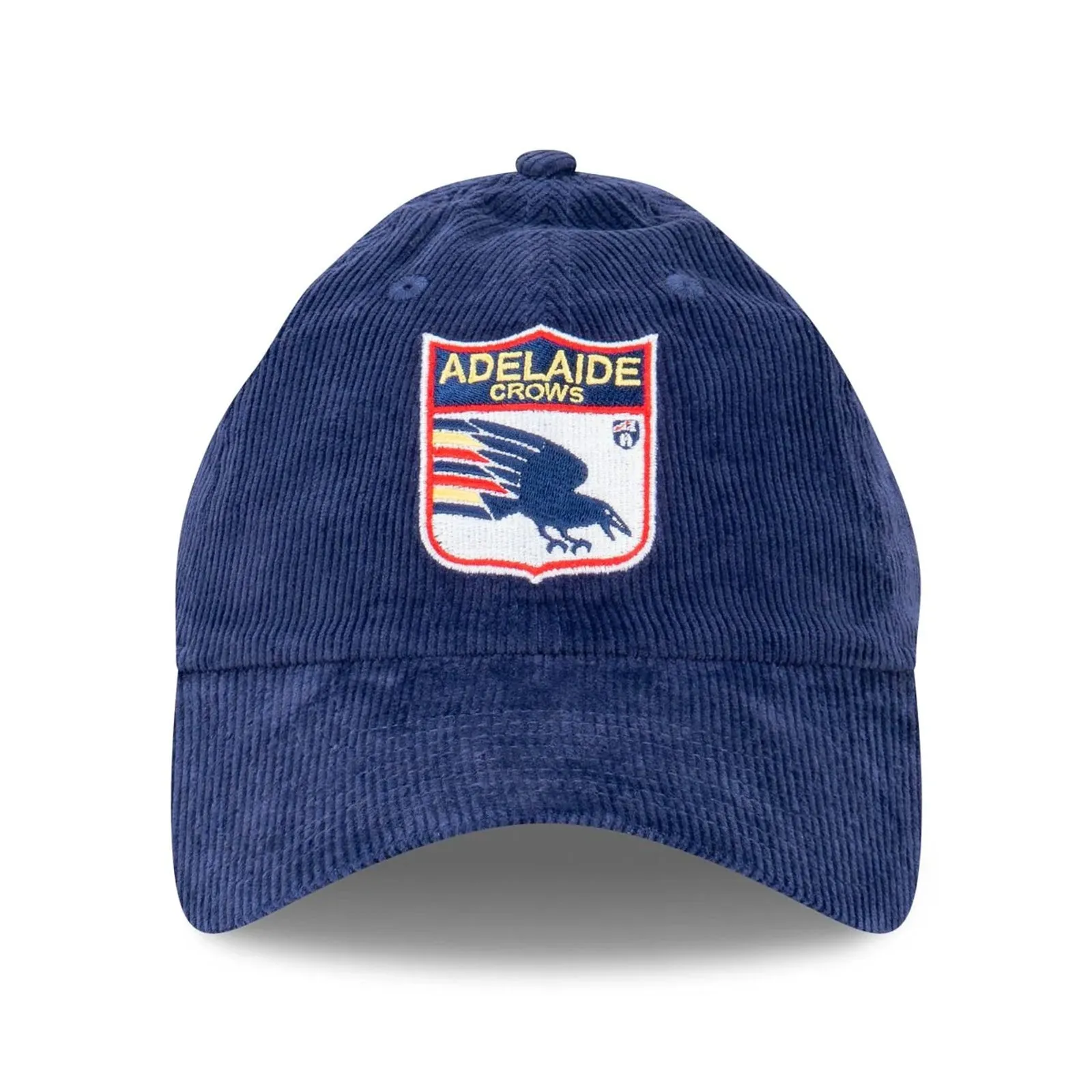 Adelaide Crows Official Classic Retro Cap Team Colours Corduroy Snapback AFL by New Era