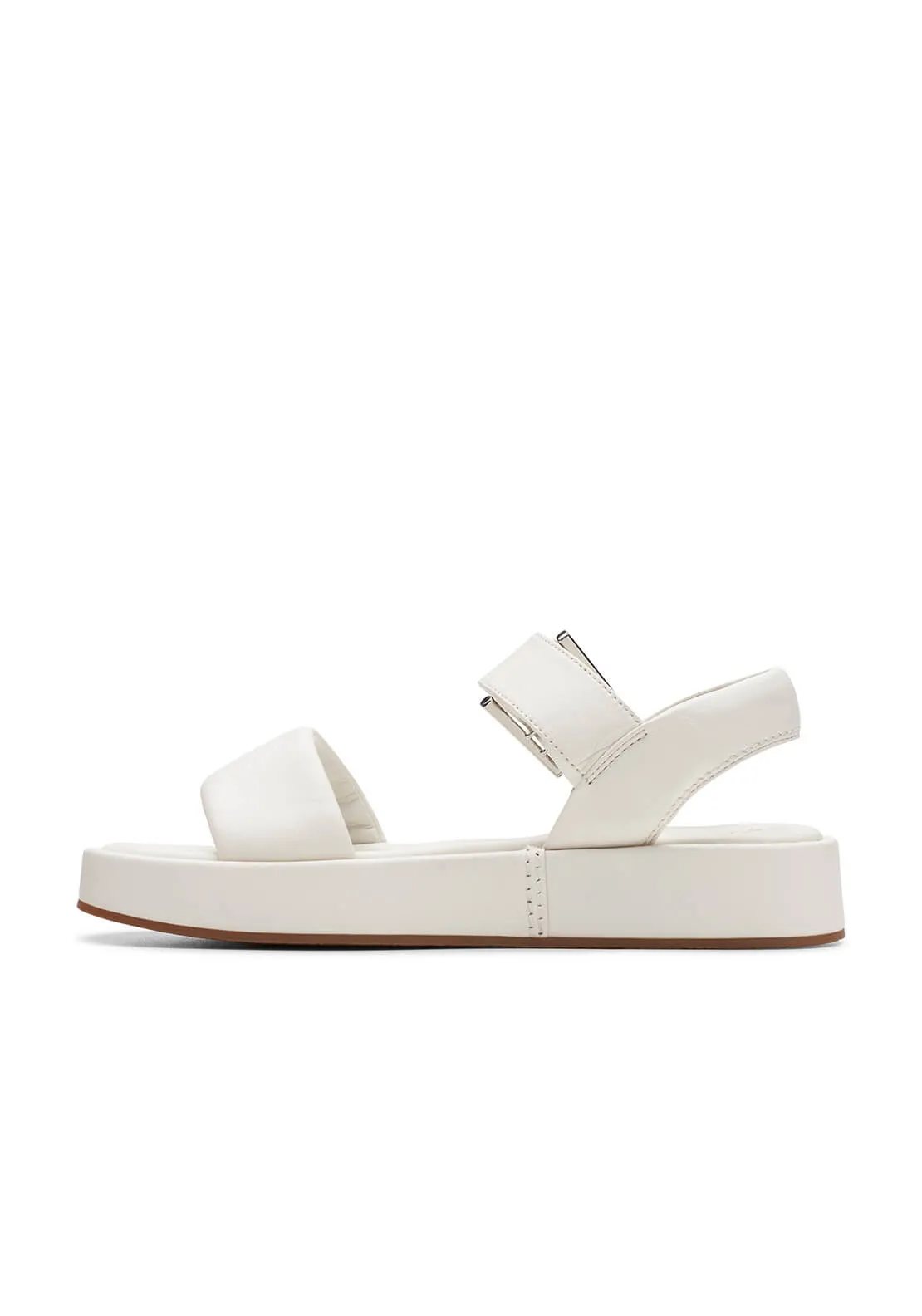 Alda Strap Sandal - White