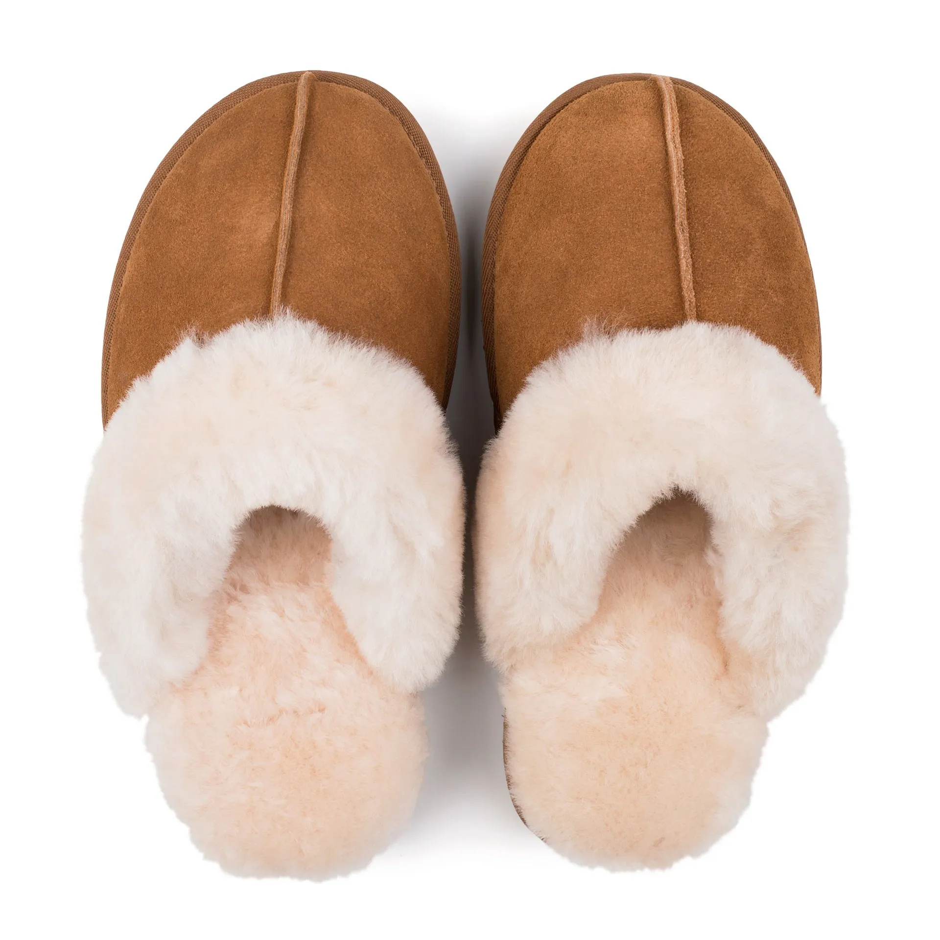 ANN TAN SHEEPSKIN SLIPPER MULE