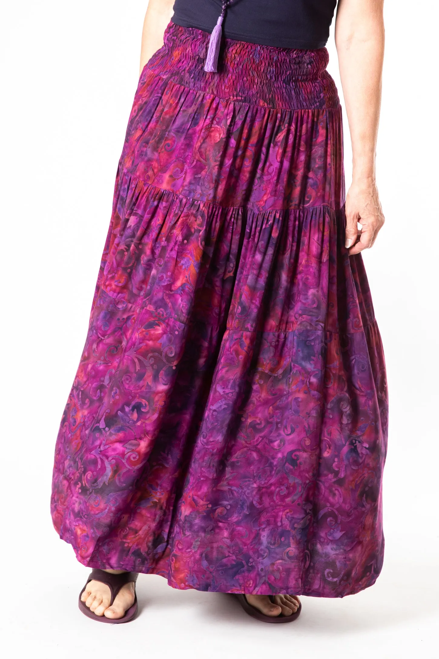 Batik Prairie Skirt