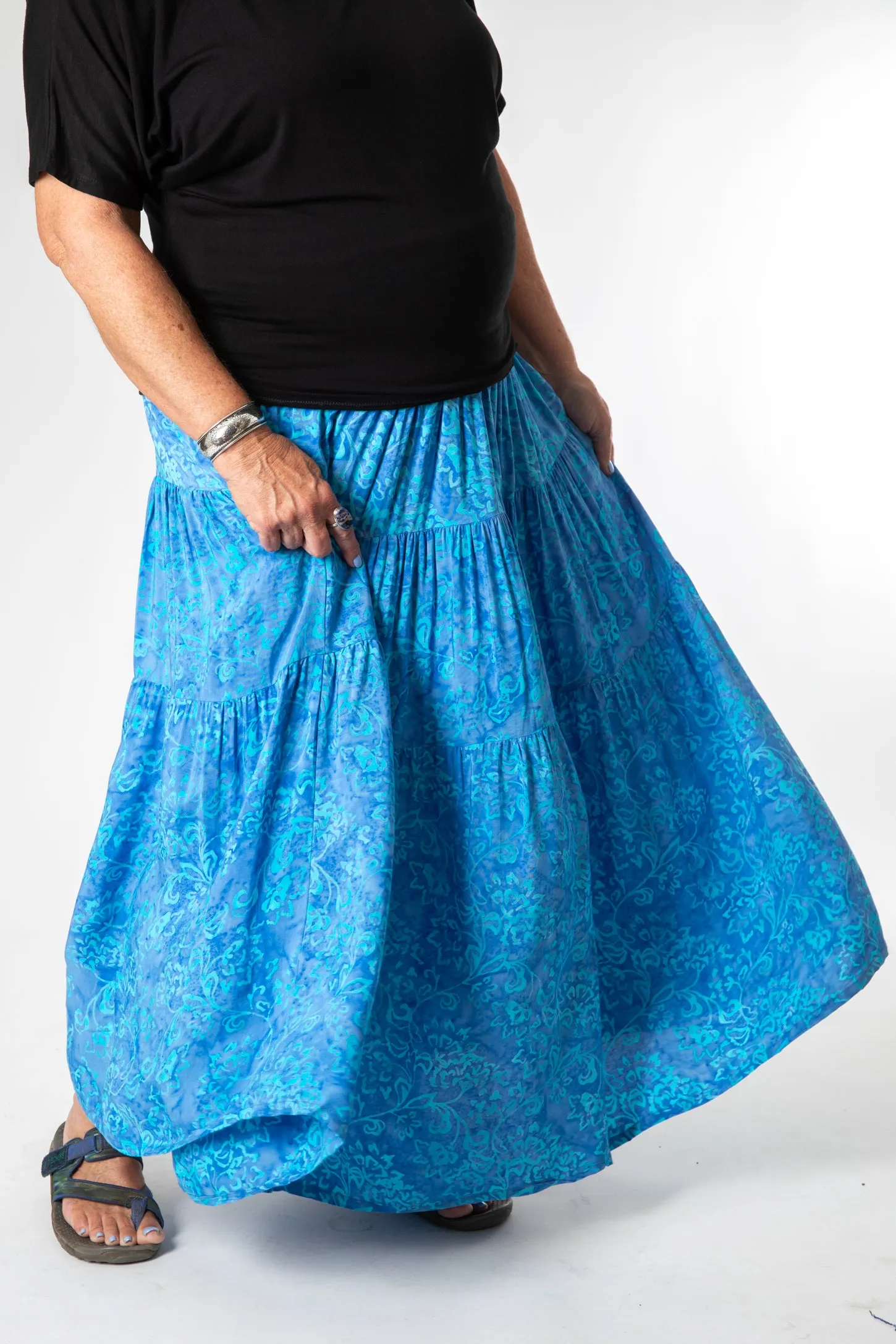 Batik Prairie Skirt