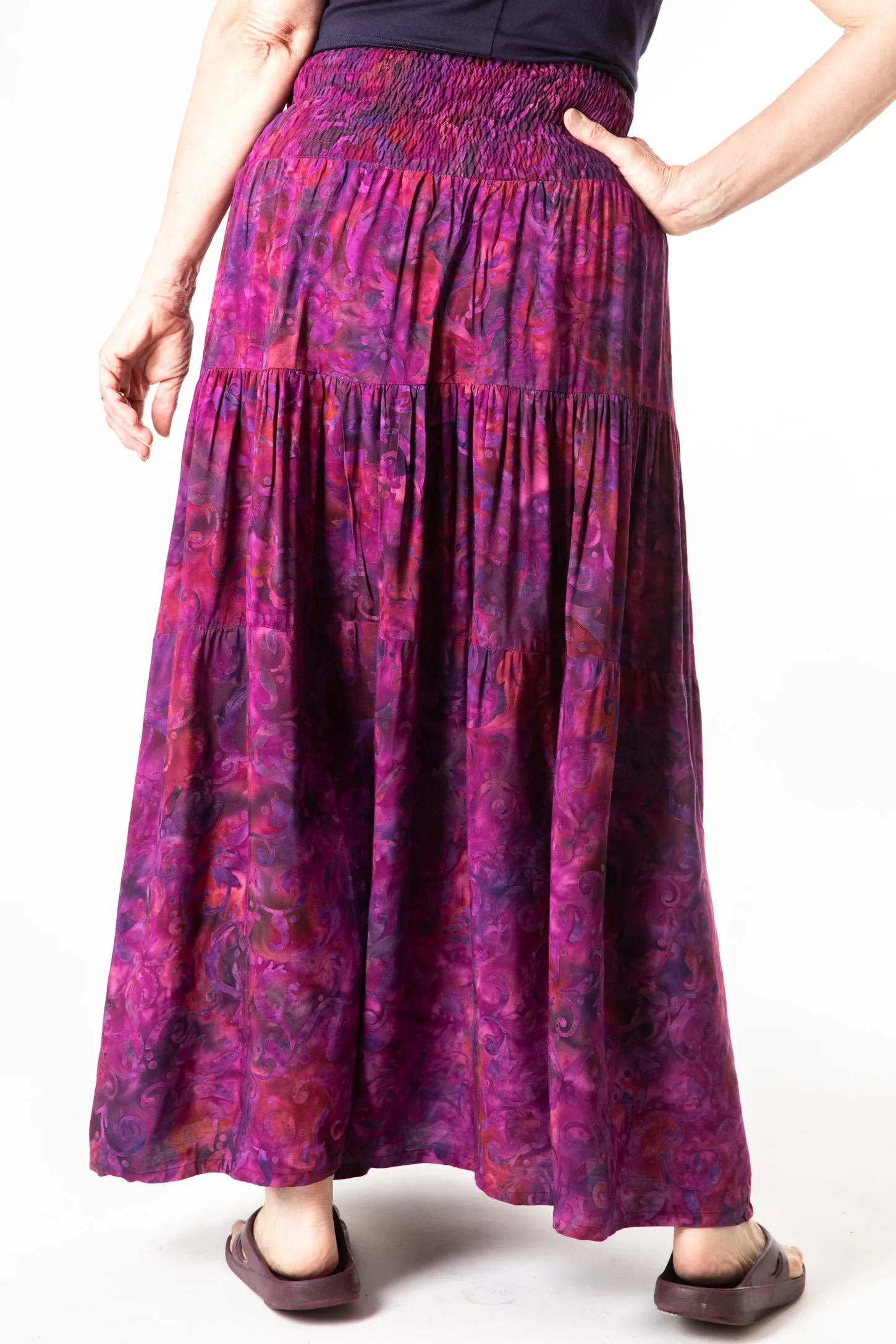 Batik Prairie Skirt