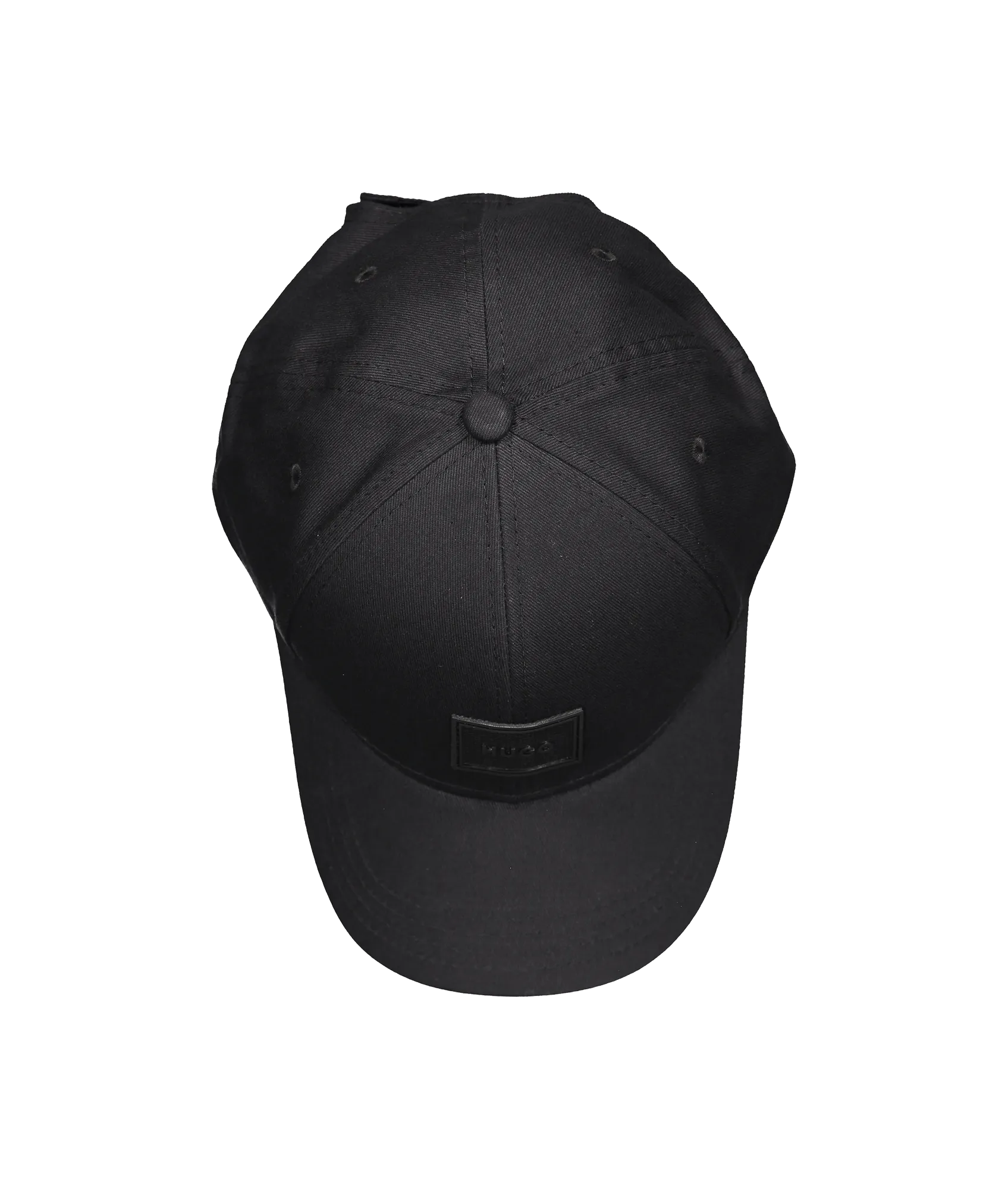 Cotton-twill Cap With Canvas Logo Label - Black