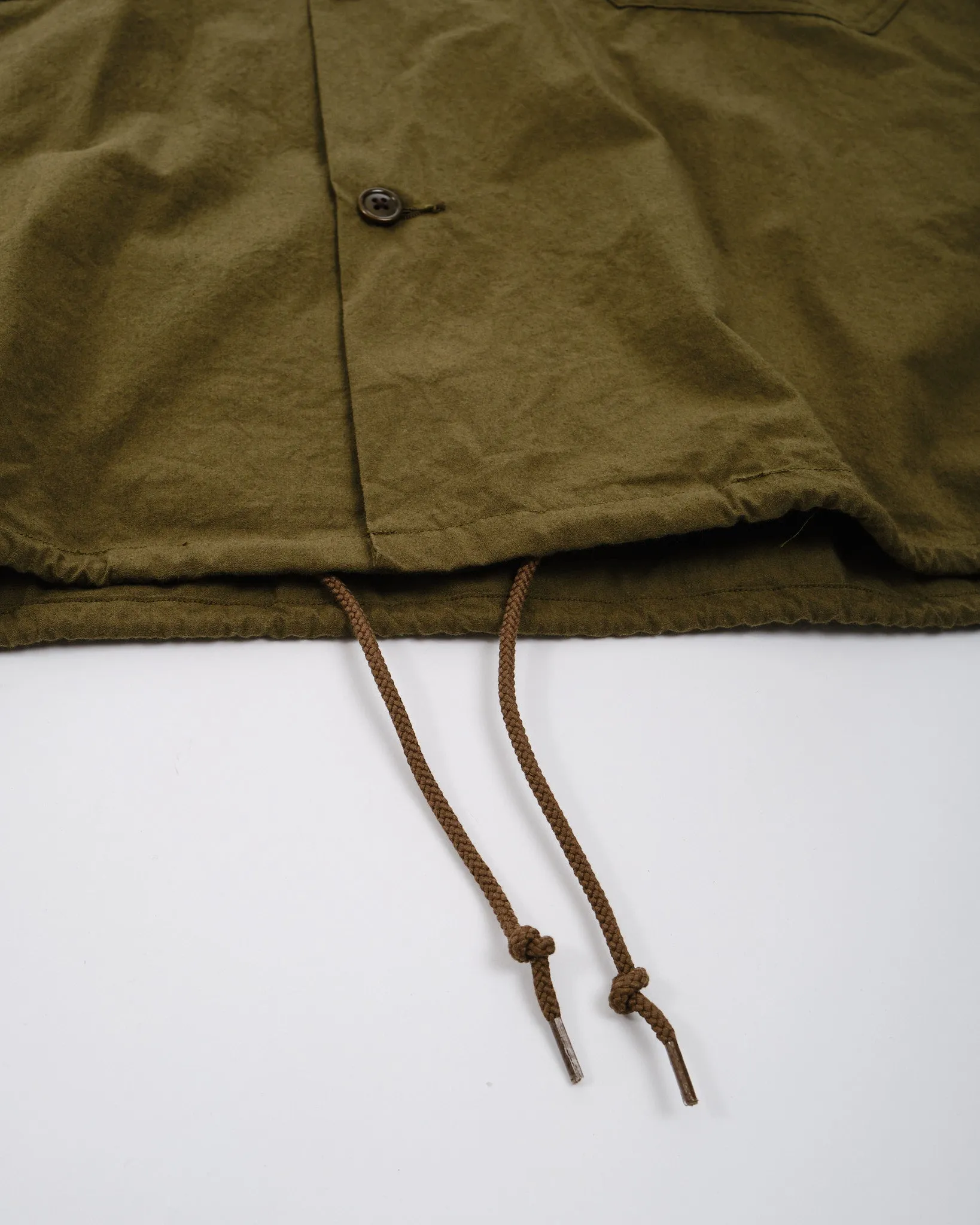 Cotton Wool Deck Shirt Khaki