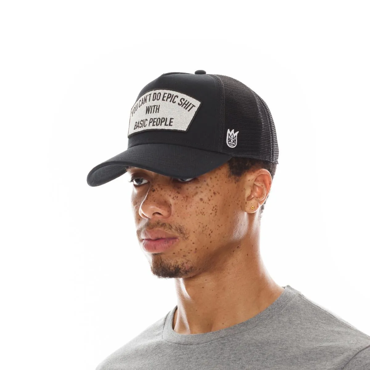 CULT OF INDIVIDUALITY CANT DO EPIC SHIT MESH BACK TRUCKER CURVED VISOR