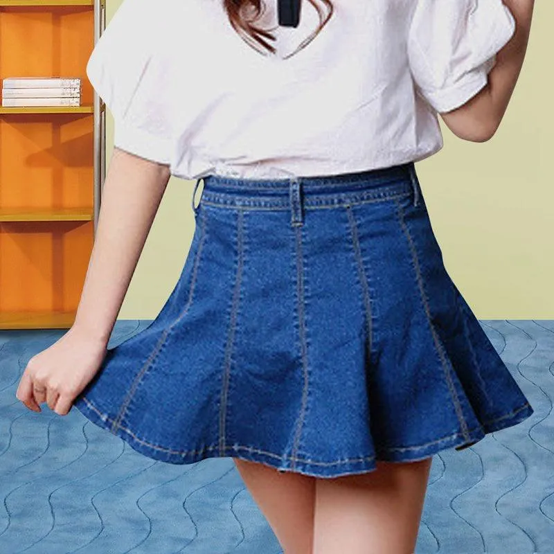 DELIAHA’S DENIM MINI SKIRT