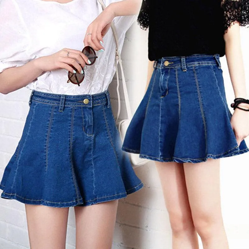 DELIAHA’S DENIM MINI SKIRT