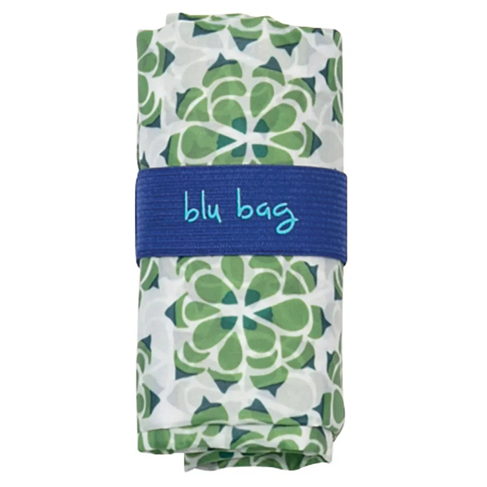 Desert Succulent Blu Reusable Shopping Bag - Machine Washable