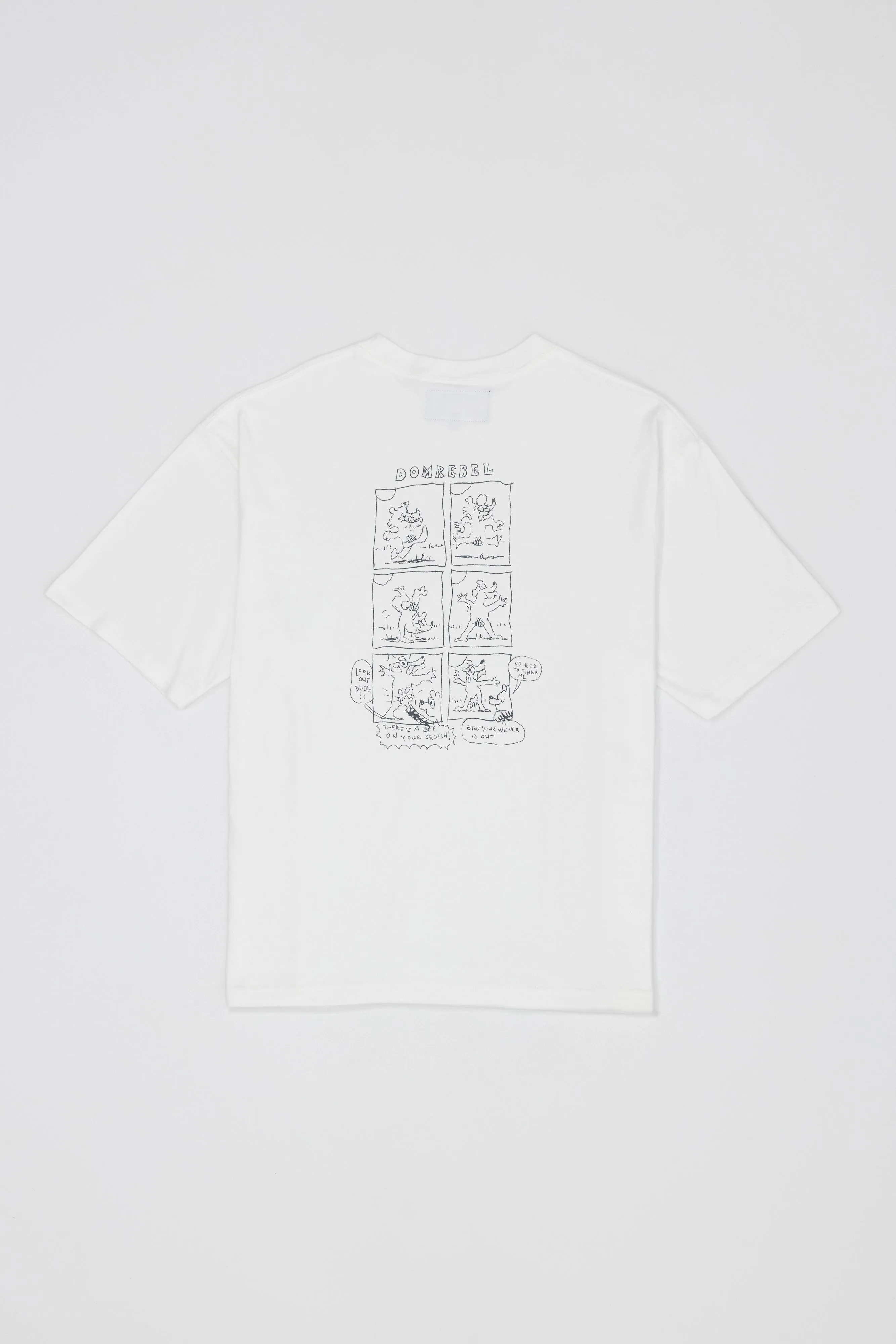 DOMREBEL Bare Tee - Ivory