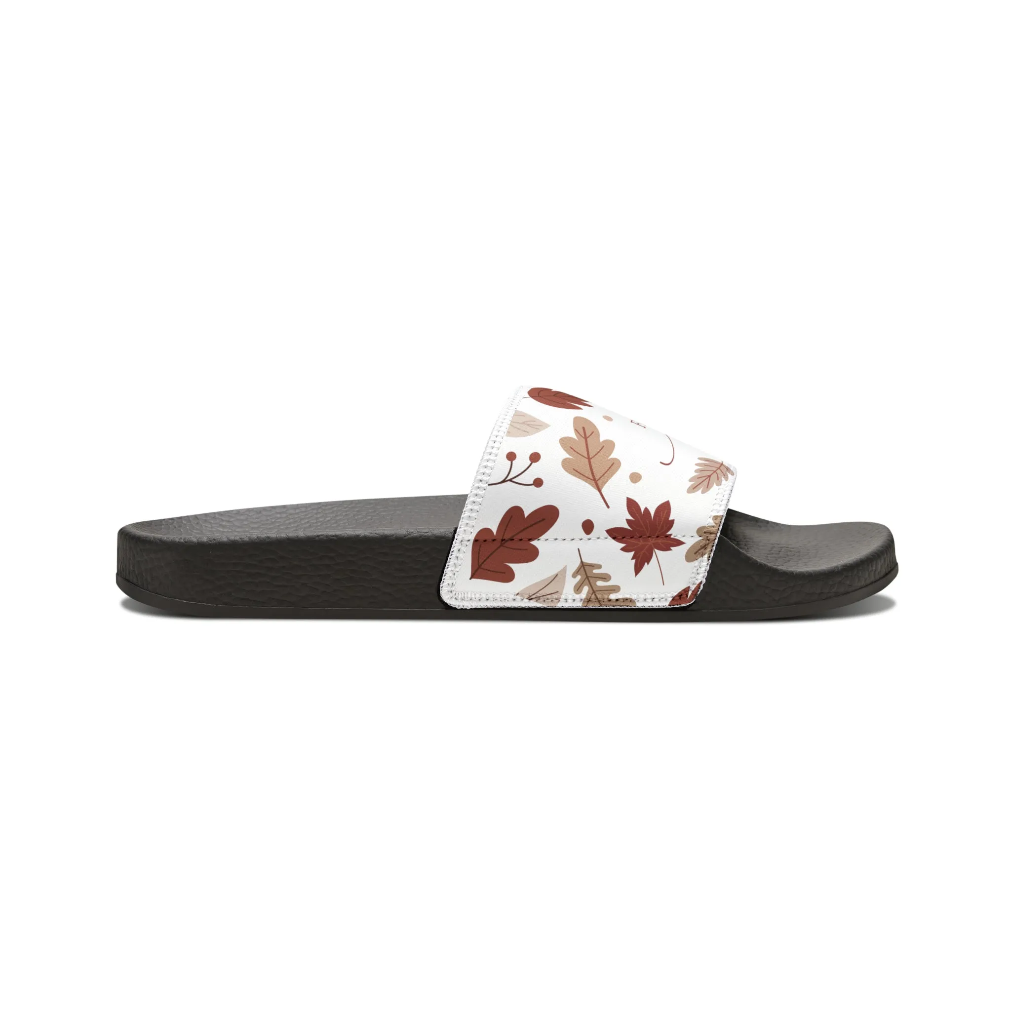 Fall Vibes - Women's PU Slide Sandals