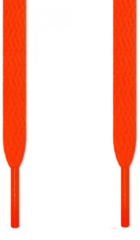 Fashion Shoe Laces Neon Orange