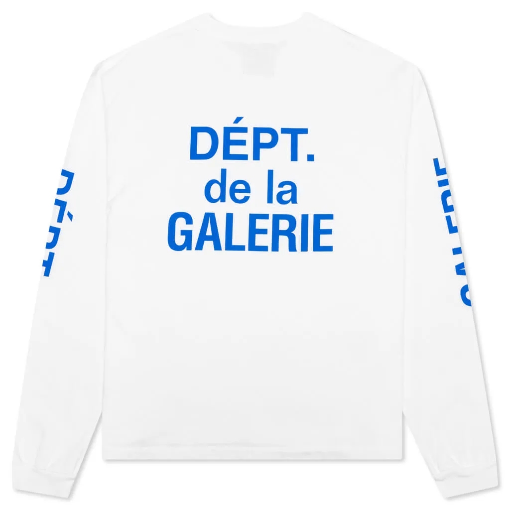 French Collector L/S Tee - White