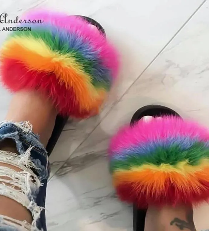 Fur Slippers