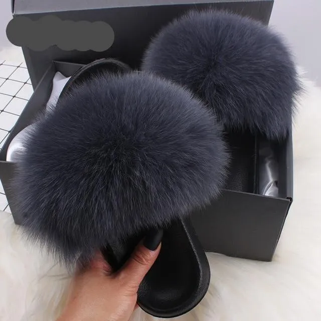 Fur Slippers