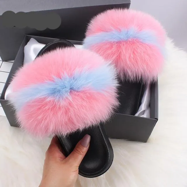 Fur Slippers