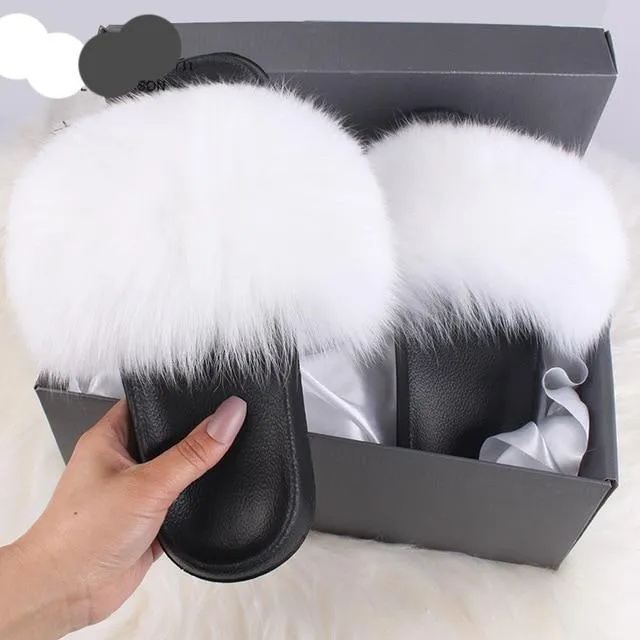 Fur Slippers