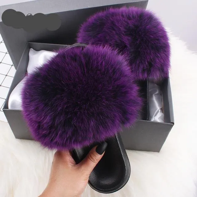 Fur Slippers