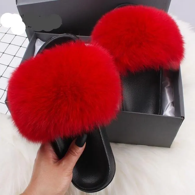 Fur Slippers