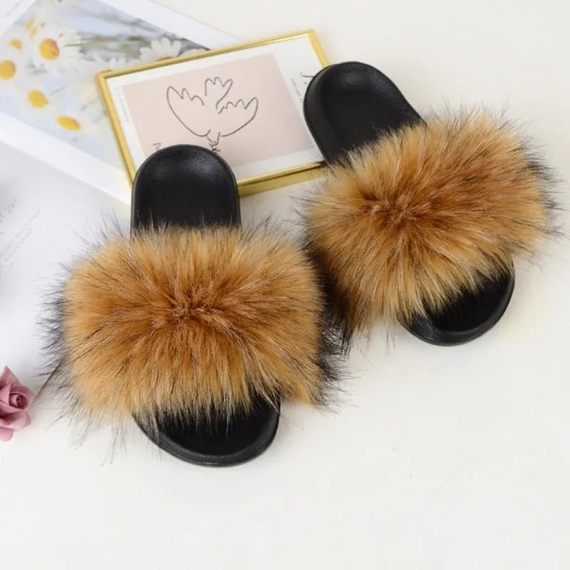 Fur Slippers