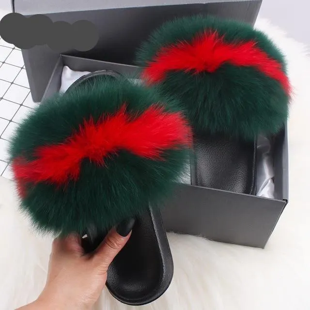 Fur Slippers