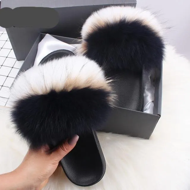 Fur Slippers