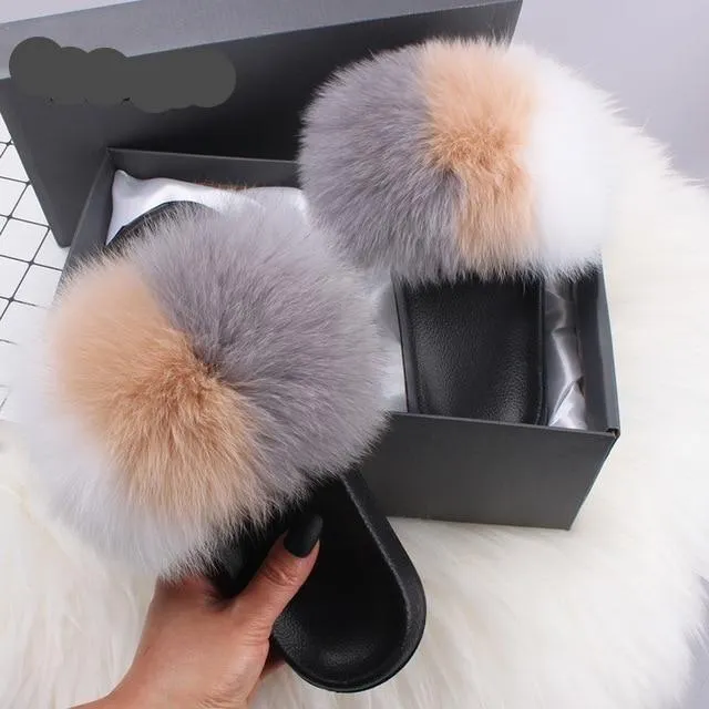 Fur Slippers