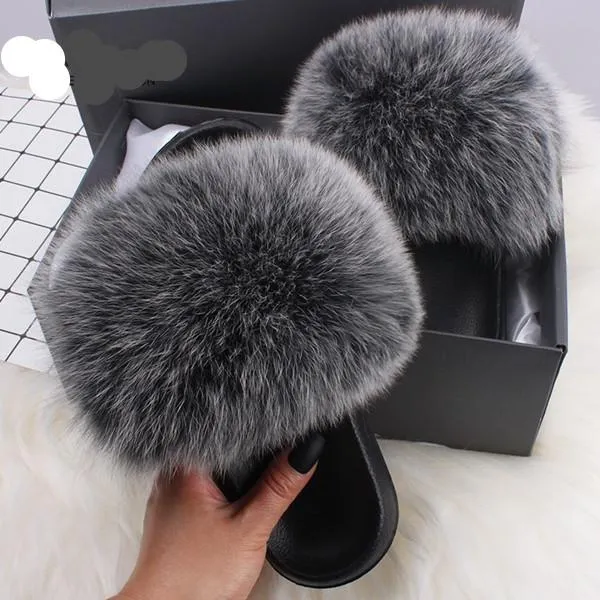 Fur Slippers