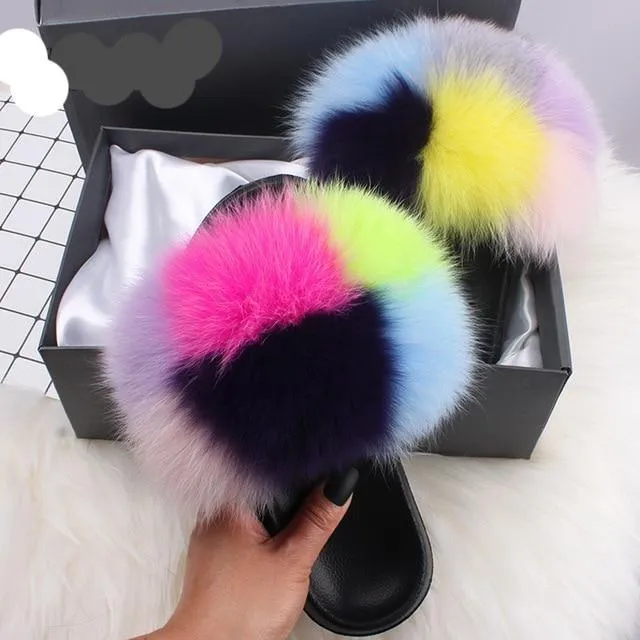 Fur Slippers