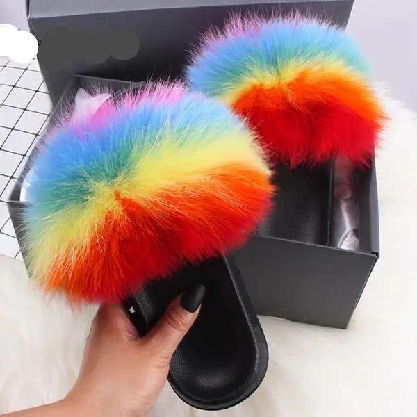 Fur Slippers