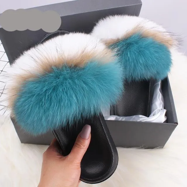 Fur Slippers