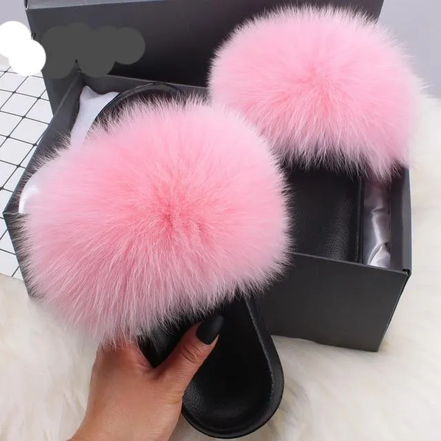 Fur Slippers