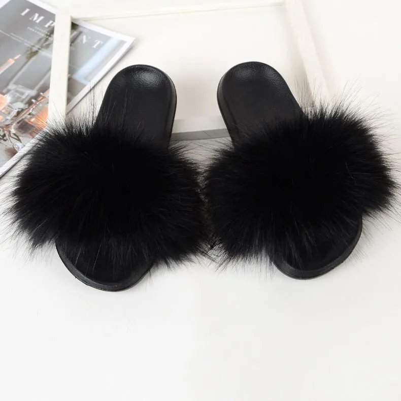 Fur Slippers