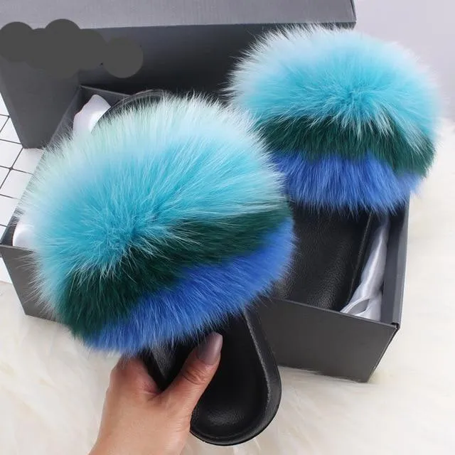 Fur Slippers