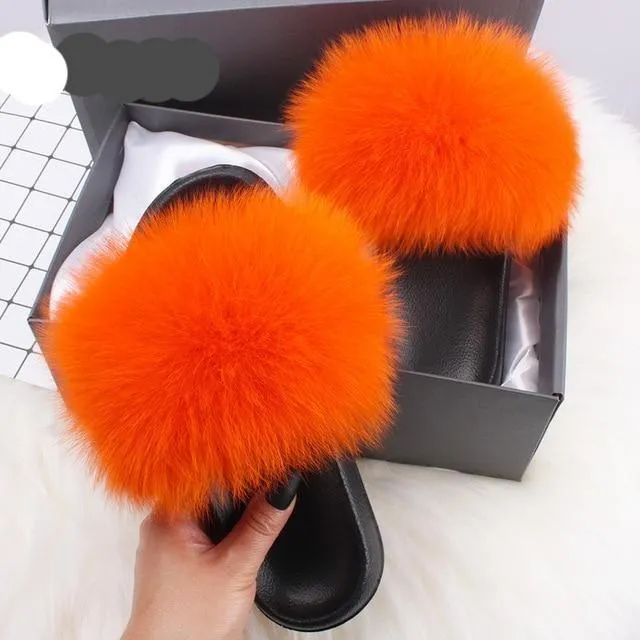 Fur Slippers