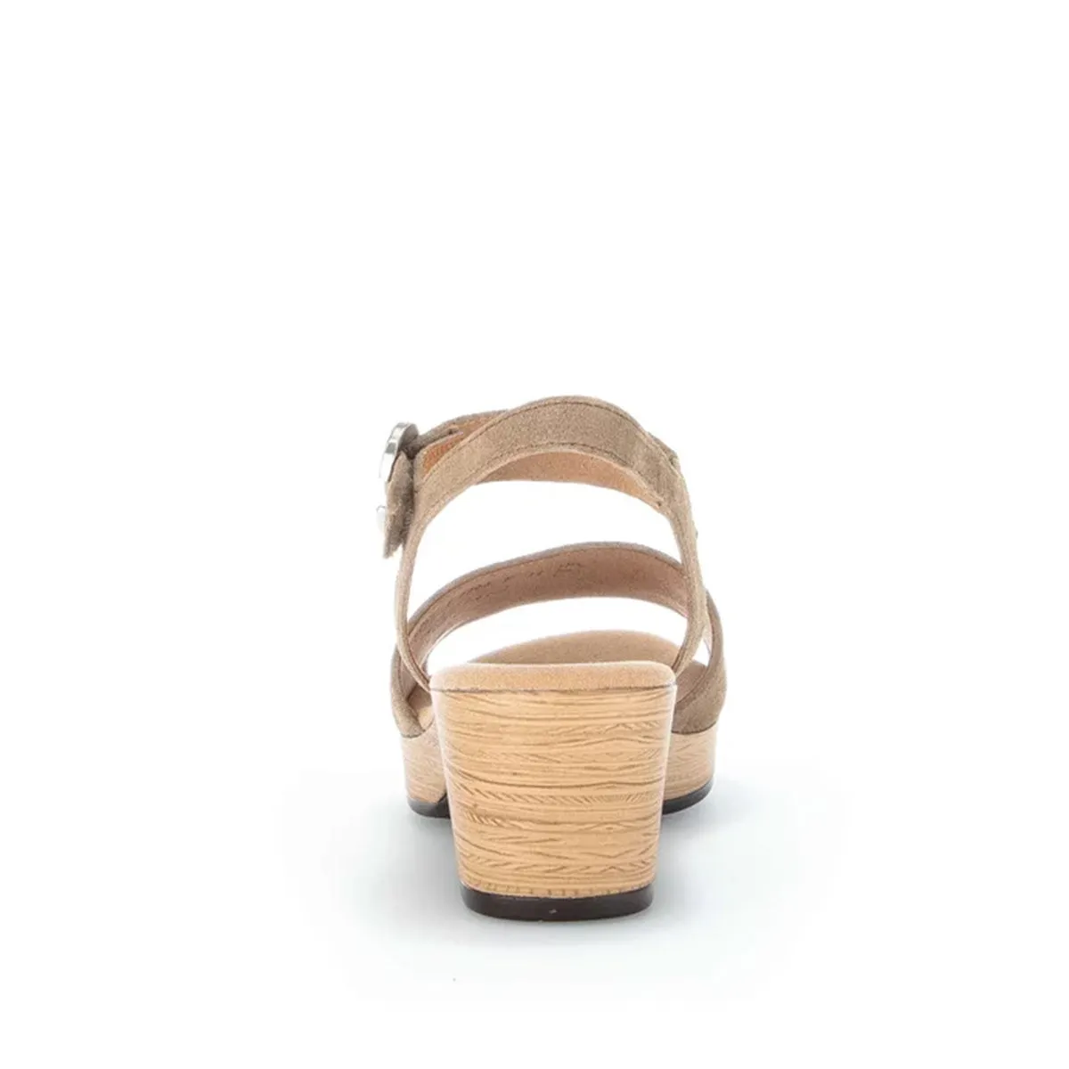 Gabor Brown platform sandal   