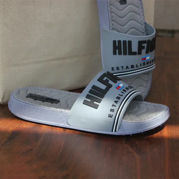 Grey Soft Slippers for Men