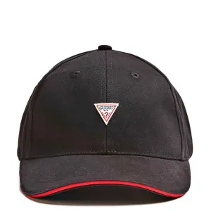 Guess Men's Triangle Logo Cap - Black