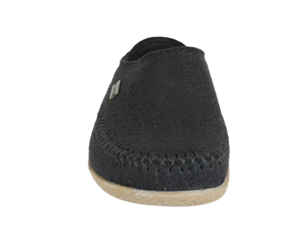 Haflinger Slippers Blizzard Credo Black