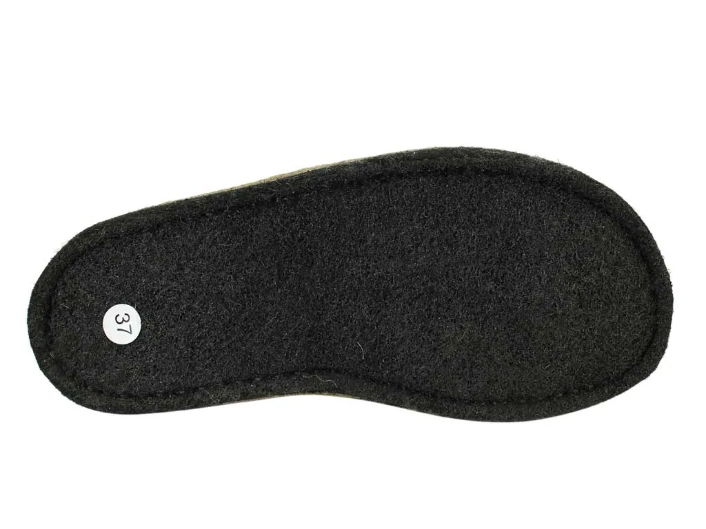 Haflinger Slippers Flair Smily Torf