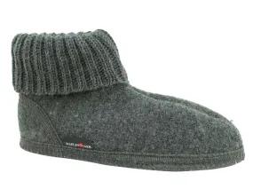 Haflinger Slippers Karl Anthracite