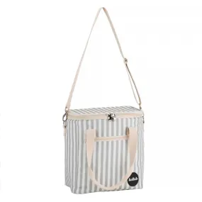 Holiday Mini Cooler - Sage Stripe