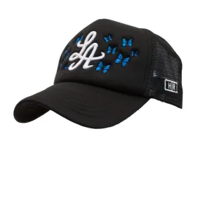 HOT ROD ESSENTIAL LA SPRING TIME QUICKSTRIKE FOAM TRUCKER (BLUE BUTTERFLY)