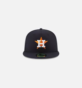 Houston Astros Jackie Robinson Day 59FIFTY Fitted Cap Mens Hat - Navy