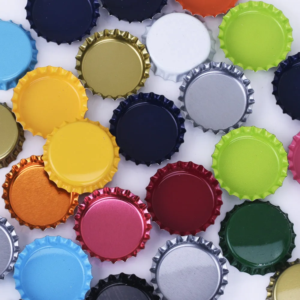 Iron Blank Bottle Caps 1 inch thickness 5mm Mixed Lot Bottlecaps For Jewellry DIY and Decoration 30pcs 10246649