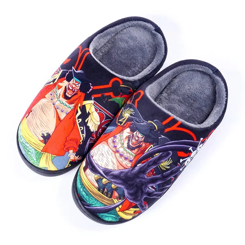 Japanese Anime ONE PIECE Winter House Slippers (2)